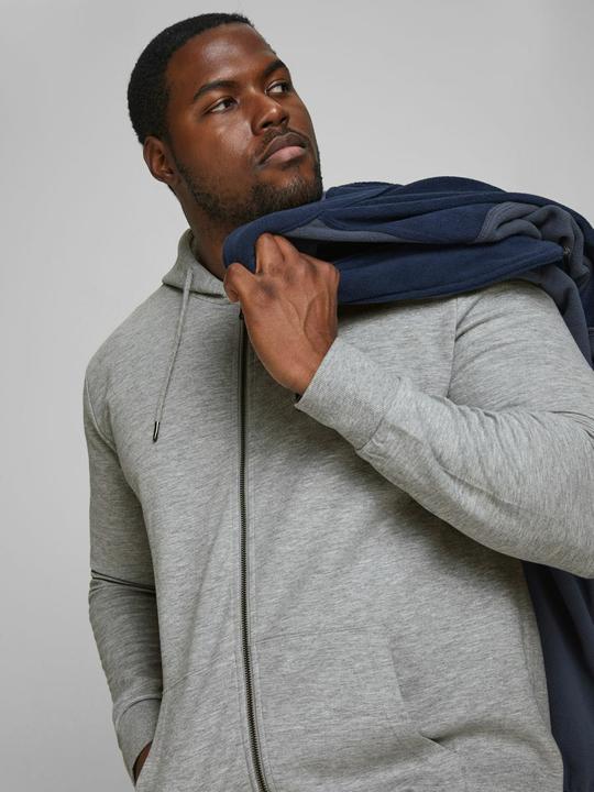 Produktbild Jack & Jones Durchgehender Reissverschluss Plus Size Hoodie (XXL)
