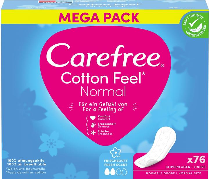 Immagine prodotto Carefree Cotton Feel (76 x, Fodere per mutande)