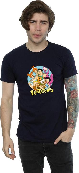 Immagine prodotto The Flintstones Group Circle Maglietta Uomo (L)