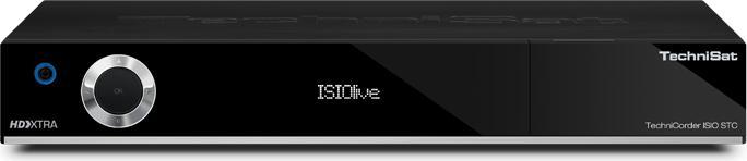 TechniSat TechniCorder ISIO STC schwarz, Doppel-QuattroTuner (2x DVB-C/T/S2)