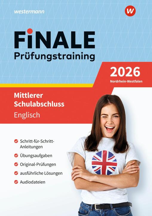 Immagine prodotto FiNALE - Prfungstraining Mittlerer Schulabschluss Nordrhein-Westfalen. Englisch 2026 (Inglese, Tedesco, Gerhard Adams, 2025)