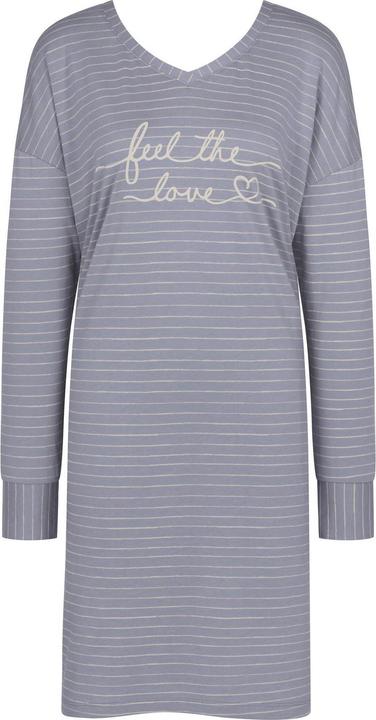 Actual product image Triumph Nightdress Casual Comfortable Fit Nightdresses NDK LSL 10 CO/MD - 17441 (36)