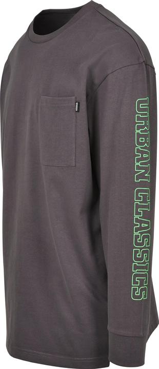 Actual product image Urban Classics Neon Logo Boxy Pocket LS (S)