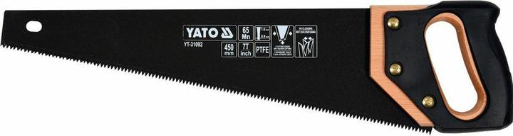 Image du produit Toya Scie à main Scie égoïne Bois Construction Scie 450 mm Lame de scie