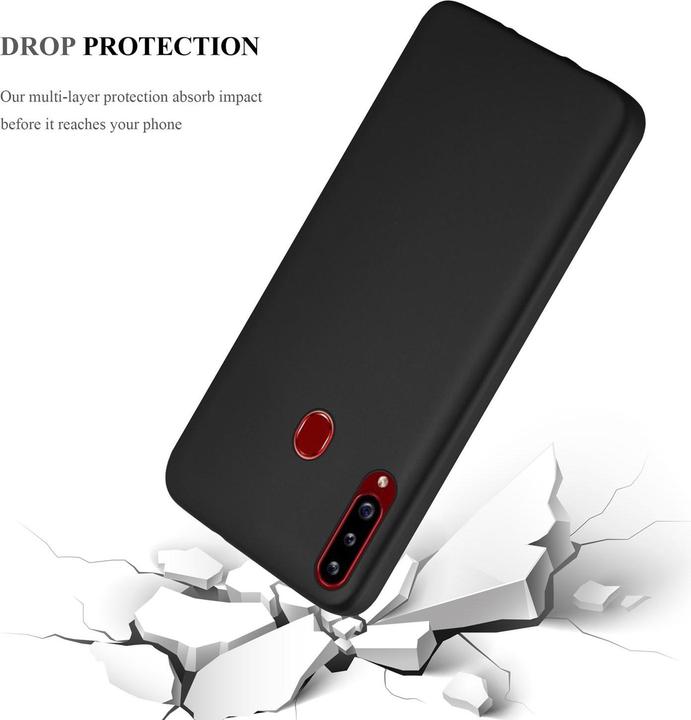 Immagine prodotto Cadorabo Copertura metallica opaca in TPU (Samsung Galaxy A20s)