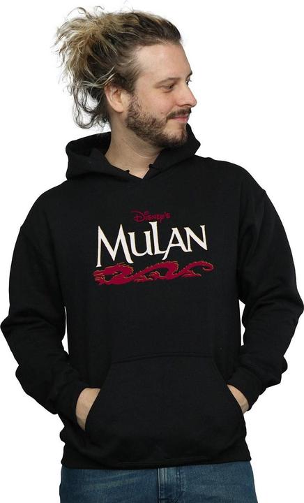 Actual product image Disney Mens Mulan Script Hoodie (L)