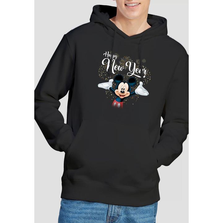 Actual product image Disney Mens Mickey Mouse New Year Hoodie (M)