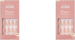 Actual product image KISS Bare but Better (Artificial nails, Nude Drama)
