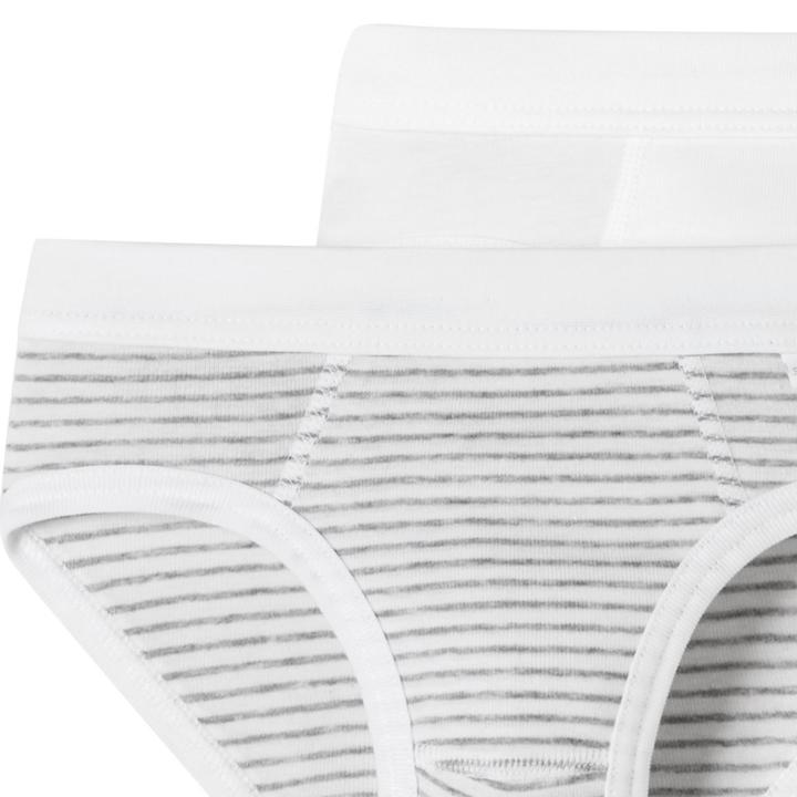 Immagine prodotto Schiesser Pack of 6 Kids Boys Fine Rib Organic Cotton Sports Briefs / Underpants (92, confezione da 6)