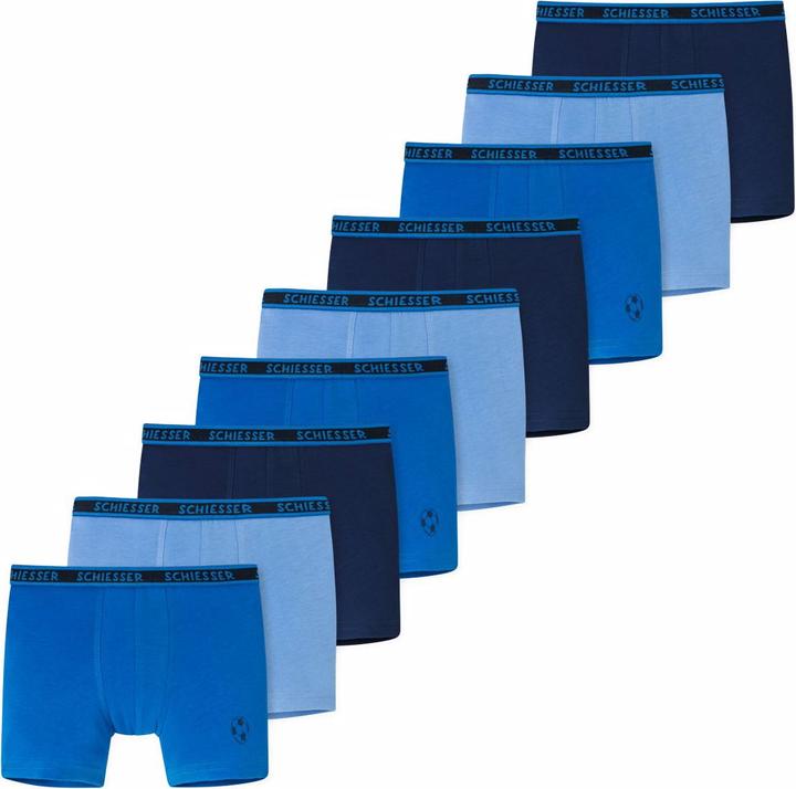 Produktbild Schiesser 9er Pack Kids Boys 95/5 Organic Cotton Shorts / Pants (128, 9er Pack)