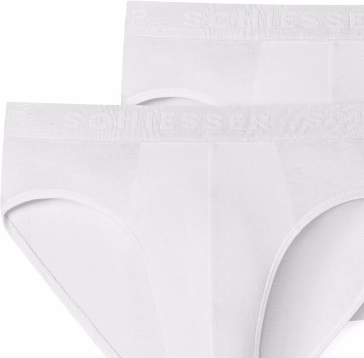 Immagine prodotto Schiesser Confezione di 6 slip / mutande in cotone biologico 95/5 per ragazzi (164, confezione da 6)