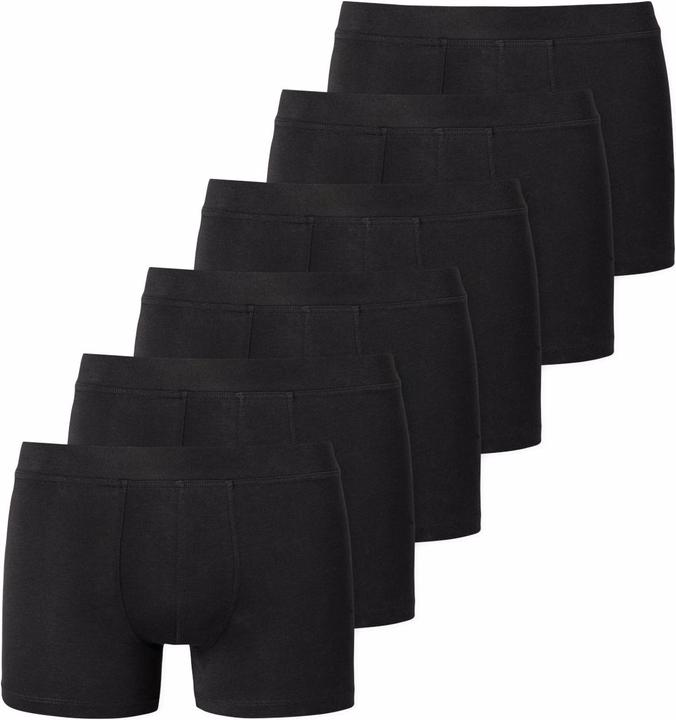 Actual product image Schiesser Pack of 6 Teens Boys 95/5 Organic Cotton Shorts / Pants (164, pack of 6)
