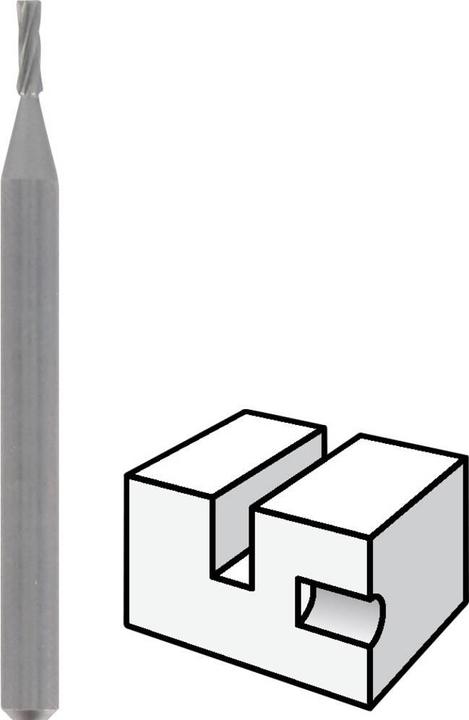 Immagine prodotto Dremel Coltello per fresatura ad alta velocità Ø 2,0 mm (2 pezzi)