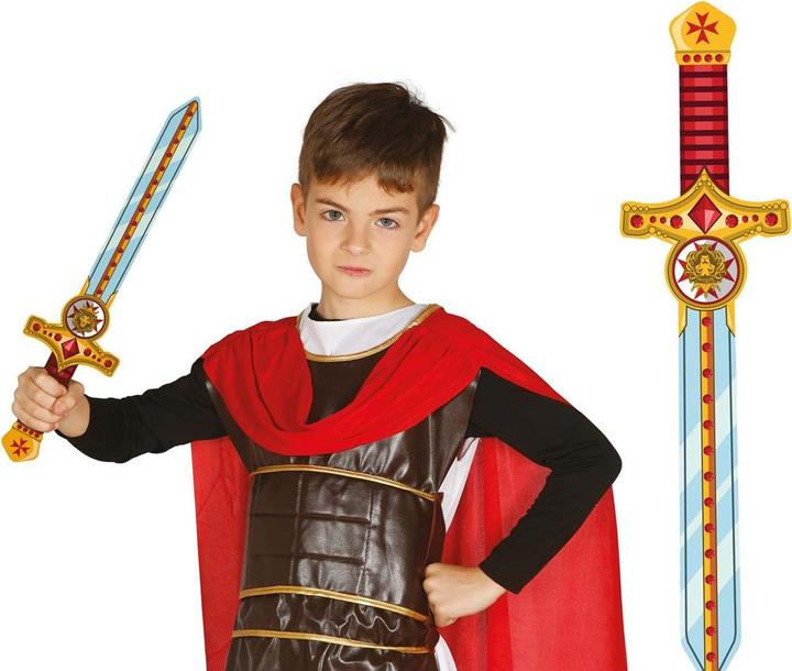 Actual product image Fiesta Knight's sword for children made of foam 53cm