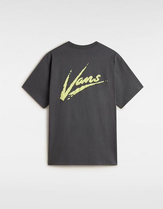 Produktbild Vans Brush Script LOOSE SS Asphalt/Shadow Lime (XS)