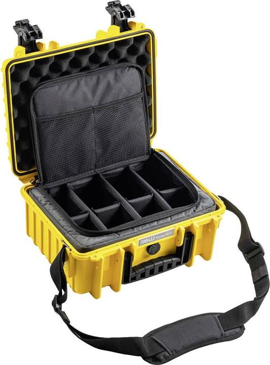 Produktbild B&W International B&W Transportkoffer Outdoor mit Fototasche (Kamera Schultertasche, 11.70 l)