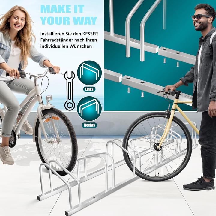 Produktbild Kesser Veloständer für sechs Räder
