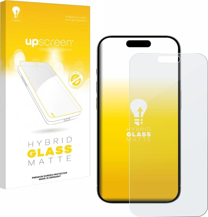 Produktbild upscreen Reflection Shield Panzerglasfolie Matt (1 Stück, Apple iPhone 15 Pro Max)