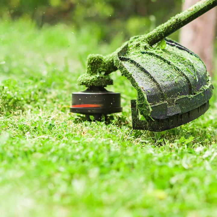 Image du produit Wiltec Coupe-bordures à essence 2en1 1,76 CV Débroussailleuse Tondeuse à gazon (Fils coupe-herbe, Lame de coupe en métal)