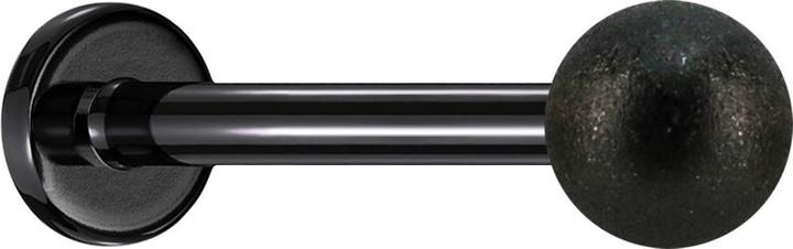 Immagine prodotto Star Piercing Micro Labret nero con palline (Acciaio chirurgico 316L, senza ottone)