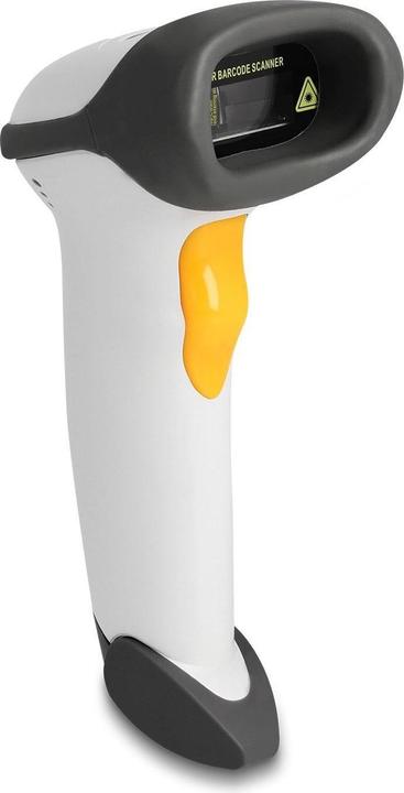 Produktbild Delock USB Barcode Scanner 1D mit Anschlusskabel und Halterung (1D-Barcodes)