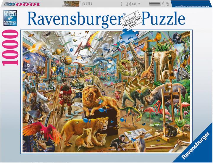 Actual product image Ravensburger Chaos in the gallery puzzle (1000 pieces)