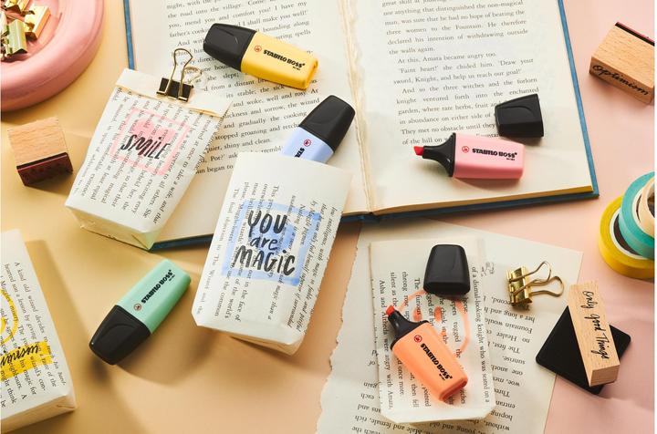 Produktbild STABILO Mini Pastell (rosa und minze, Apricot, Gelb, Wolkenblau, 5 mm, 5 x)