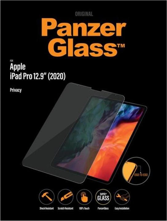 Actual product image PanzerGlass Privacy (1 Piece, iPad Pro 12.9 2020 (4. Gen), iPad Pro 12.9 2021 (5th Gen), iPad Pro 12.9 2022 (6th Gen), iPad Pro 12.9 2018 (3. Gen))