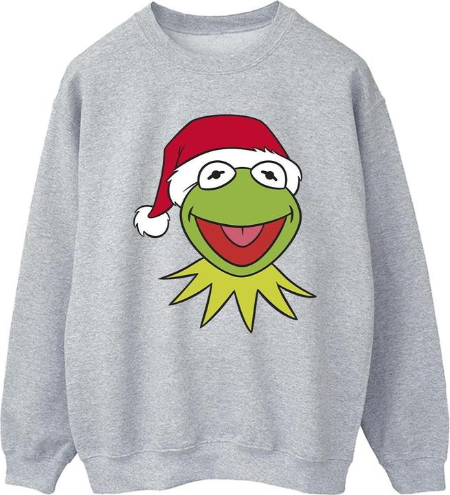 Disney Muppets Kermit Christmas Head Sweatshirt