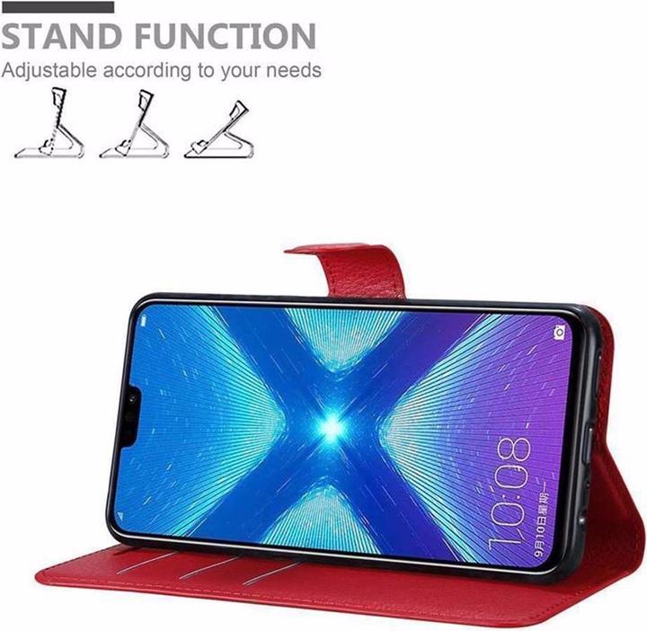 Image du produit Cadorabo Book avec fonction stand Cover (Honor 8X)