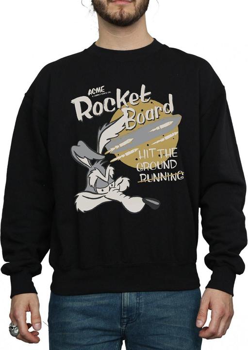 Produktbild Looney Tunes Wile E Coyote Rocket Board Sweatshirt (L)