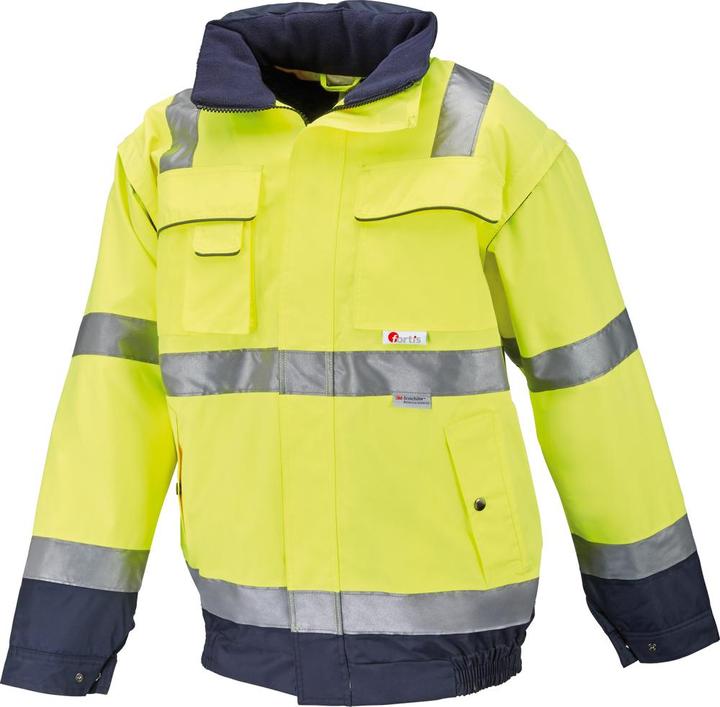 Produktbild Fortis Warnjacke Arthur gelb marine Gr. S (S)
