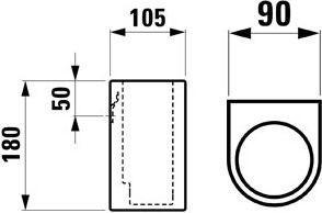 Produktbild Laufen WC-Bürstenhalter