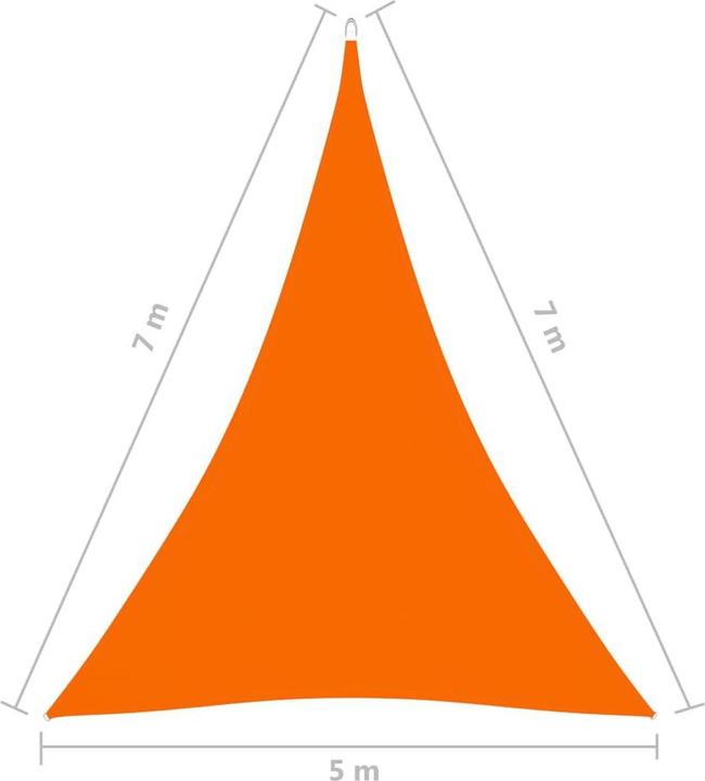 Image du produit VidaXL Voile d'ombrage (5 x 7 x 7 m)