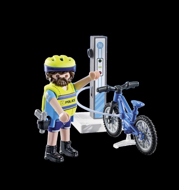 Actual product image Playmobil Police bicycle patrol (71732, Playmobil Action Heroes)