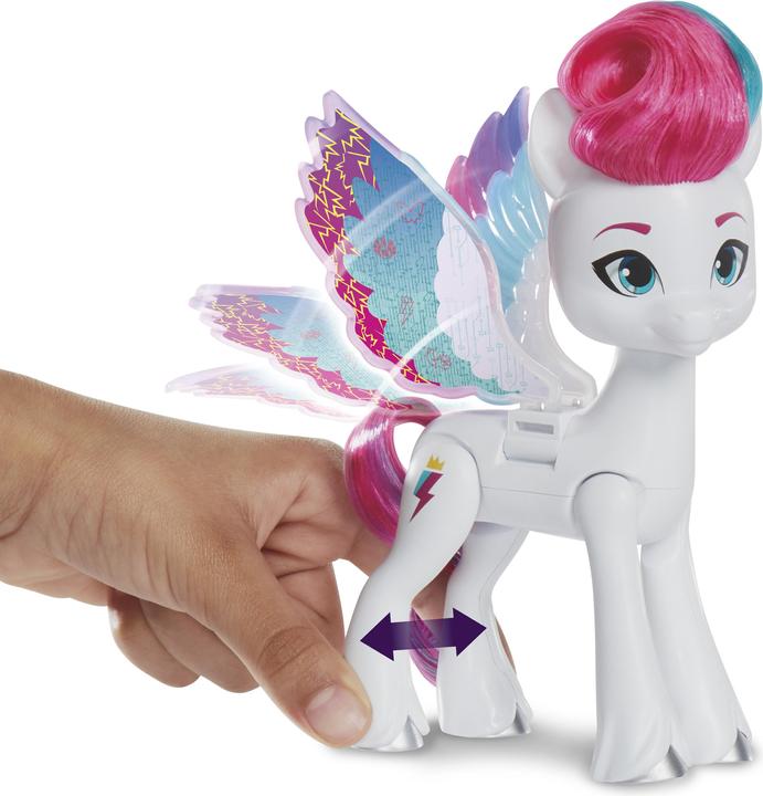 Produktbild My Little Pony Zipp Storm Überraschungsflügel Modepuppe mit Flügeln und Zubehör