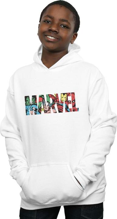 Actual product image Boys Logo Character Infill Hoodie (152, 158)