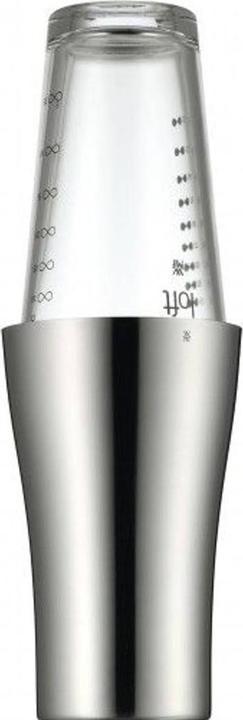 WMF Edelstahl Cocktail Shaker Bar Set Handshaker Rührglas 2tlg 600ml Clever&More (Cocktail Shaker, Rührglas)