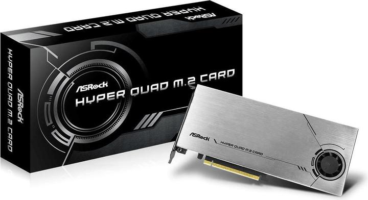 Image du produit AsRock Carte Hyper Quad M.2