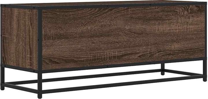 Actual product image VidaXL TV cabinet Lowboard TV cabinet TV table Brown oak look (100 x 34.5 x 40 cm)