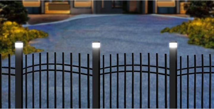 Actual product image Greenblue Solar lamp for LED post 80x80 GB127 Envelope roof (7 lm)