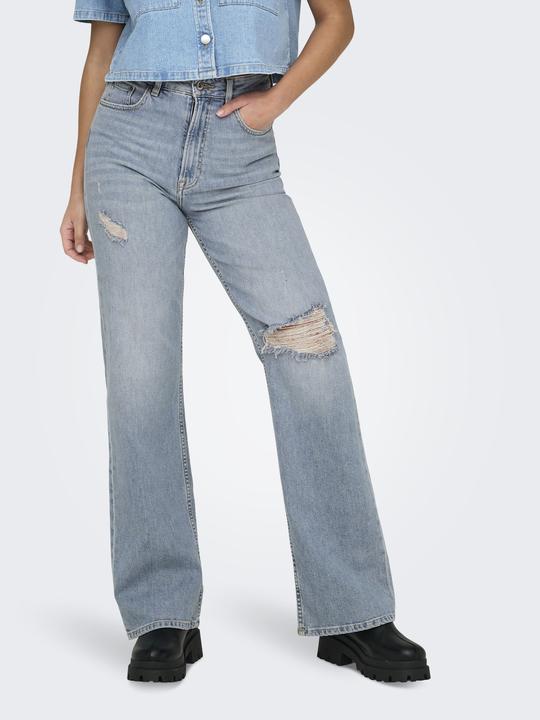 Immagine prodotto Only ONLCAMILLE Hohe Taille Weiter Beinschnitt Jeans Jeans mit weitem Bein (30)