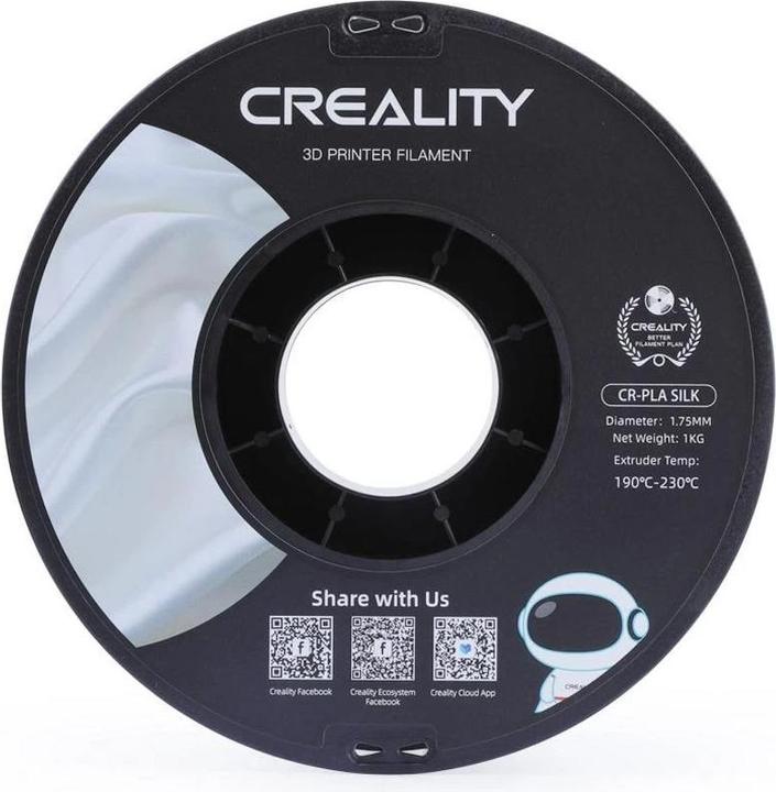 Actual product image Creality Filament PLA Silk (PLA, 1.75 mm, 1000 g, Brown)