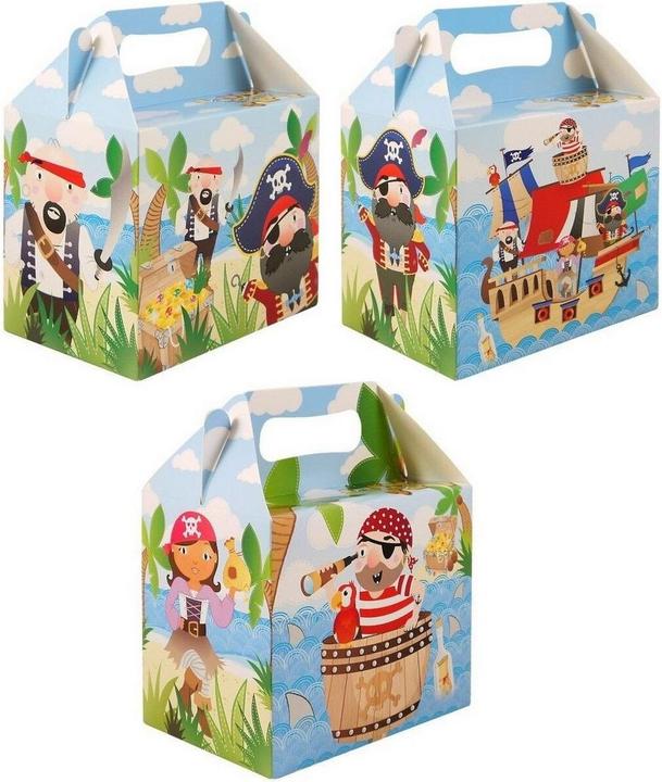 Actual product image Henbrandt Pirate Gift Boxes (Pack of 12) (Gift box, 12 x)