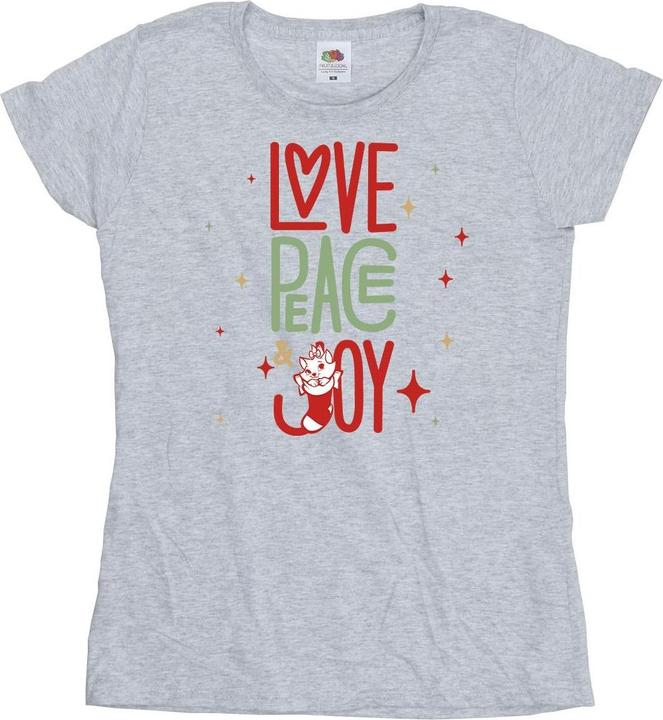 Immagine prodotto Disney The Aristocats Marie Love Peace Joy Maglietta Donna (M)
