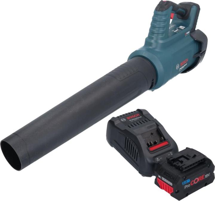 Immagine prodotto Bosch Professional Bosch GBL 18V-750 Soffiatore professionale a batteria 18 V BITURBO Brushless + 1x batteria ProCORE (Batteria ricaricabile, Soffiafoglie)