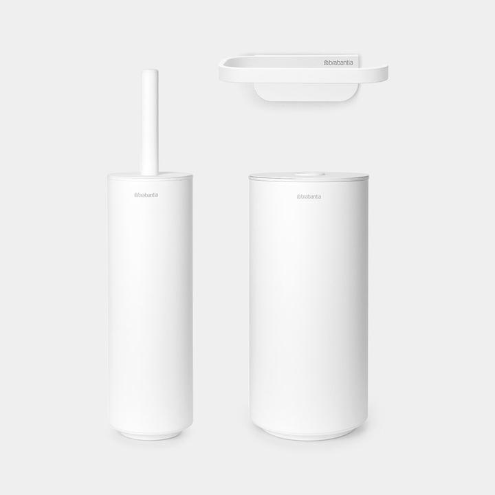 Image du produit Brabantia Accessoires de salle de bain Mindset 3 pièces, blanc