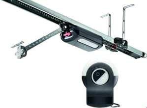 Actual product image Sommer Torantriebe SOM S10154-00001 S 9060 pro+ (drive unit incl. rails, Pearl Vibe), FM 86