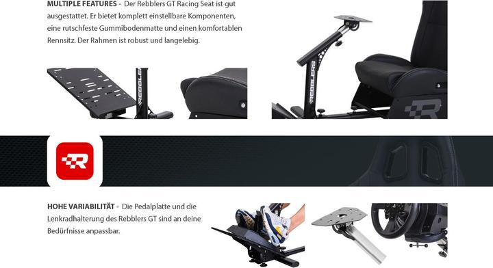 Actual product image Rebblers GT Race Simulator