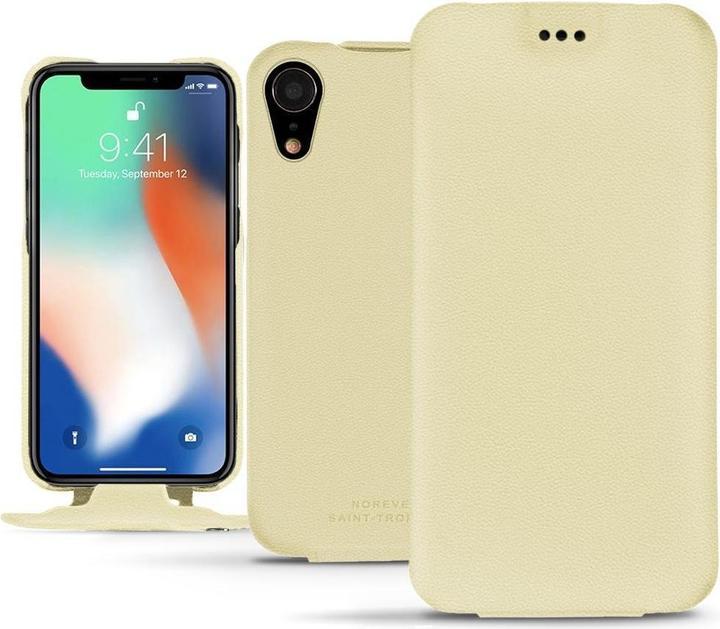 Actual product image Noreve Leather cover vertical (Apple iPhone XR)